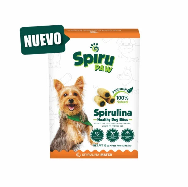Bocaditos para perros SPIRU PAW a base de Espirulina 227g