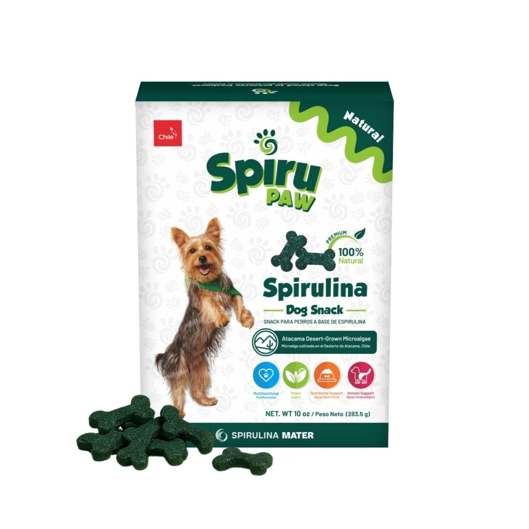 Snack para perros a base de Espirulina SPIRU PAW 283.5g