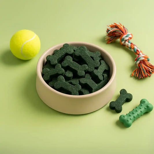 Snack para perros a base de Espirulina SPIRU PAW 180g