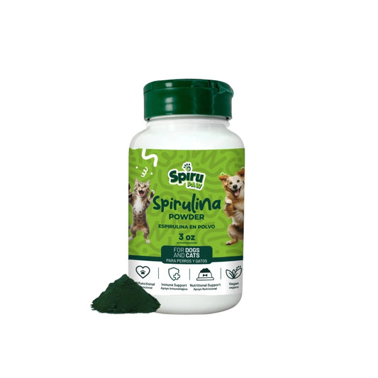 Espirulina en polvo SPIRU PAW para perros y gatos 85g (3oz)  + ENVÍO GRATIS EN BOGOTÁ