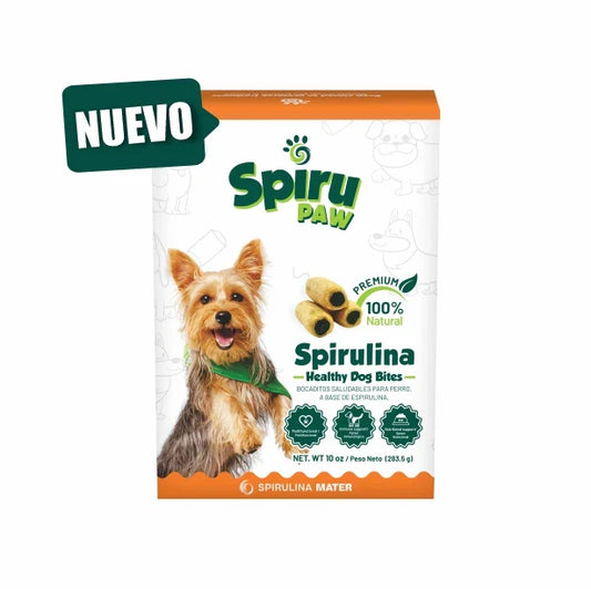 Bocaditos para perros SPIRU PAW a base de Espirulina 227g
