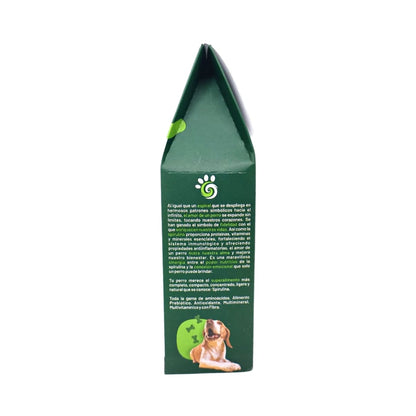 Pack x4 Snack a base de Espirulina SPIRU PAW para perros 180g C/U