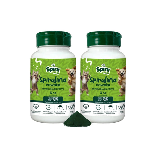 Pack x2 Espirulina en polvo SPIRU PAW para perros y gatos 85g (3oz) + ENVÍO GRATIS EN BOGOTÁ