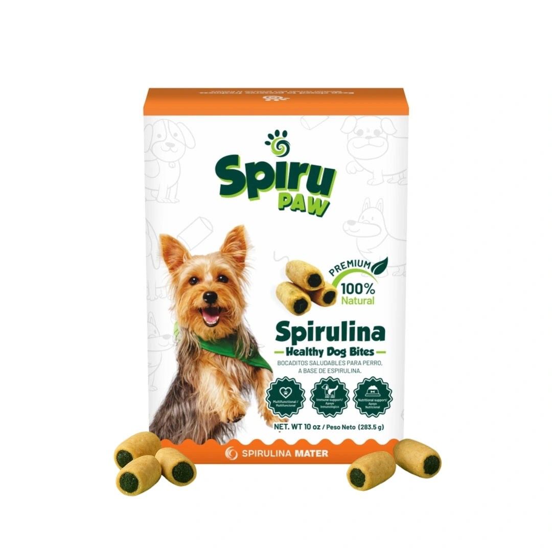 Bocaditos para perros SPIRU PAW a base de Espirulina 283.5g